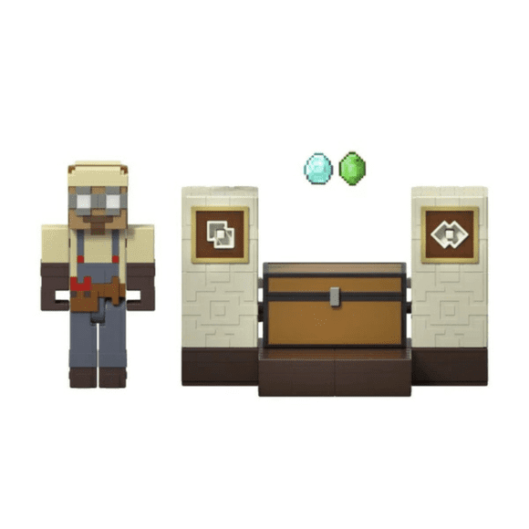 Minecraft Core Figura De 8cm 2-pack - El Cofre De Duster