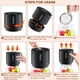 thumbnail image 5 of Kit de sellado al vacío eléctrico para tarros Mason, sellador al vacío de mano inalámbrico para tarros Mason de boca ancha y regular, con pantalla LED, almacenamiento portátil de alimentos, ideal para, 5 of 7