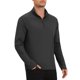 thumbnail image 4 of INSPIRE CHIC Camiseta Atlética de Manga Larga con Protección Solar y Cremallera 1/4 para Hombre Talla L Negro, 4 of 6