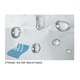 thumbnail image 4 of Set Juego De Baño Con Cortina Cubre Inodoro 4 Piezas, 4 of 4