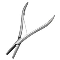 Magideal - Alicates Para Extensiones De Cabello, Alicates Para Herramientas De Extensión De Cabello De Acero Inoxidable, Alicates Para Herramientas De Abrazadera