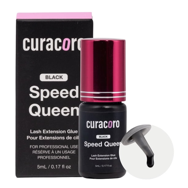 Pegamento para extensiones de pestañas CURACORO 5 ml Negro intenso 0,5‑1 s Tiempo de secado
