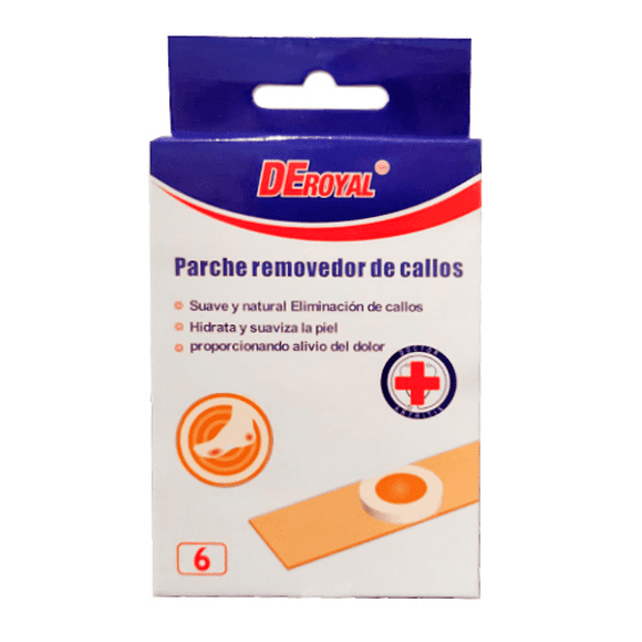 Pack 12 Parches Removedor Callos Para Pies Alivio Y Suaviza