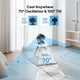 thumbnail image 3 of Ventilador circulador de aire DR.PREPARE oscilante de 28,7 cm, 3 velocidades, 3 of 9