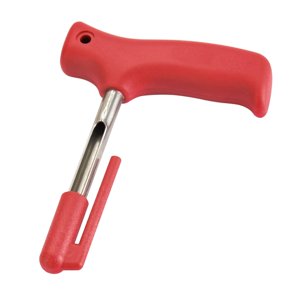 Magideal - Perforadora De Agujeros, Mango Antideslizante De Acero Inoxidable, Cómodo De Sostener, Abridor Reutilizable, Herramienta Para Carne , Abridor