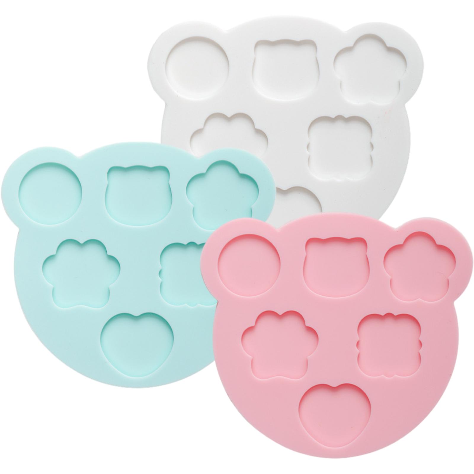 Bothyi - 3 Piezas De Sello De Cera, Modelo De Sello De Cera, Modelo Moldeador Para Álbum De Recortes, Manualidades, Cabeza De Oso