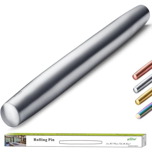 Rodillo Berglander de acero inoxidable de 16,7 in (42 cm)