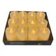 thumbnail image 1 of Pack 12 velas LED luz cálida 9 cm beige, 1 of 3