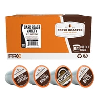 Fresh Roasted Coffee - Cápsulas De Café Recién Tostado, Café Tostado Oscuro, 96 Cápsulas