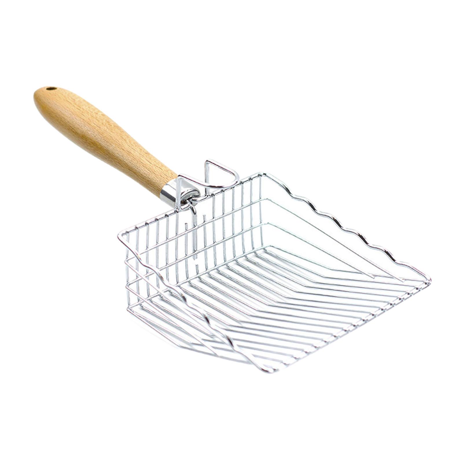 Magideal - Palas De Limpieza Para Mascotas, Palas Tamizadoras Para Gatos, Herramienta De Limpieza Portátil De Tamizado Rápido Y Profundo, Palas Para Arena, Palas