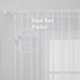 thumbnail image 2 of Cortinas MIULEE Blancas Transparentes 137x213 cm 2 Paneles, 2 of 7