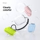 thumbnail image 3 of Funda transparente elago para AirPods Pro 3 con cordón, TPU resistente a impactos, 3 of 9