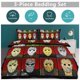 thumbnail image 5 of Jason Voorhees Print Bedding Set Pattern Duvet Cove Set 3 Pieces 1 Quilt Cover And 2 Pillowcases for Women Men Teens, 5 of 5