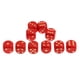 thumbnail image 2 of 10 Piezas Dados De Madera D6 Dados Punteados Para D & D TRPG Juego De Mesa Juguete Rojo, 2 of 5