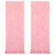 thumbnail image 1 of REGALWOVEN Patrón Jacquard Toallas Decorativas Boho, Paquete de 2 Toallas de Baño de Algodón Turco Absorbente Suave Rosa 13" x 29", 1 of 7