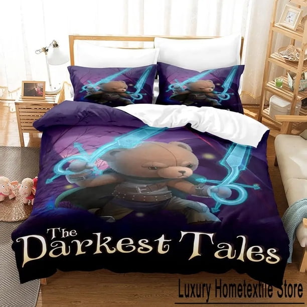 The Darkest Tales Bedding Set Bed Set Aldult Kid Bedroom Duvetcover Sets Bed Sheet Set Bed Sheets