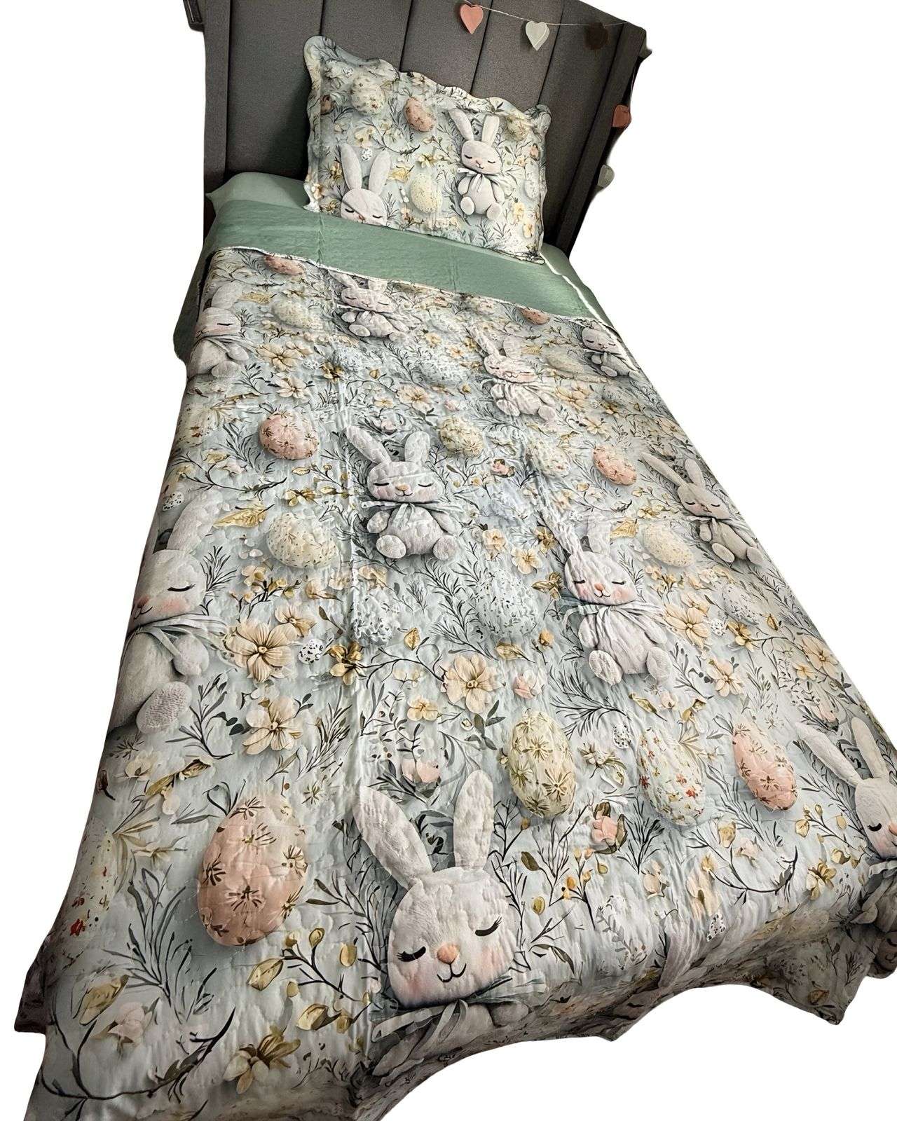 Genérico - Cubrecama Quilt De Verano Niña Niño Infantil Conejo