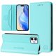 thumbnail image 2 of Funda Billetera con Soporte para iPhone 12/12 Pro Bloqueo RFID Plegable Verde menta, 2 of 6