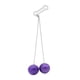 thumbnail image 2 of Click Cack Ball Swinging Ball Toys Habilidades Motoras Finas Juguete Sensorial Para Exteriores Violeta, 2 of 5