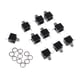 thumbnail image 2 of 10 Unids/set 3,5mm Panel Montaje Jack Hembra Conector Auricular, 2 of 5