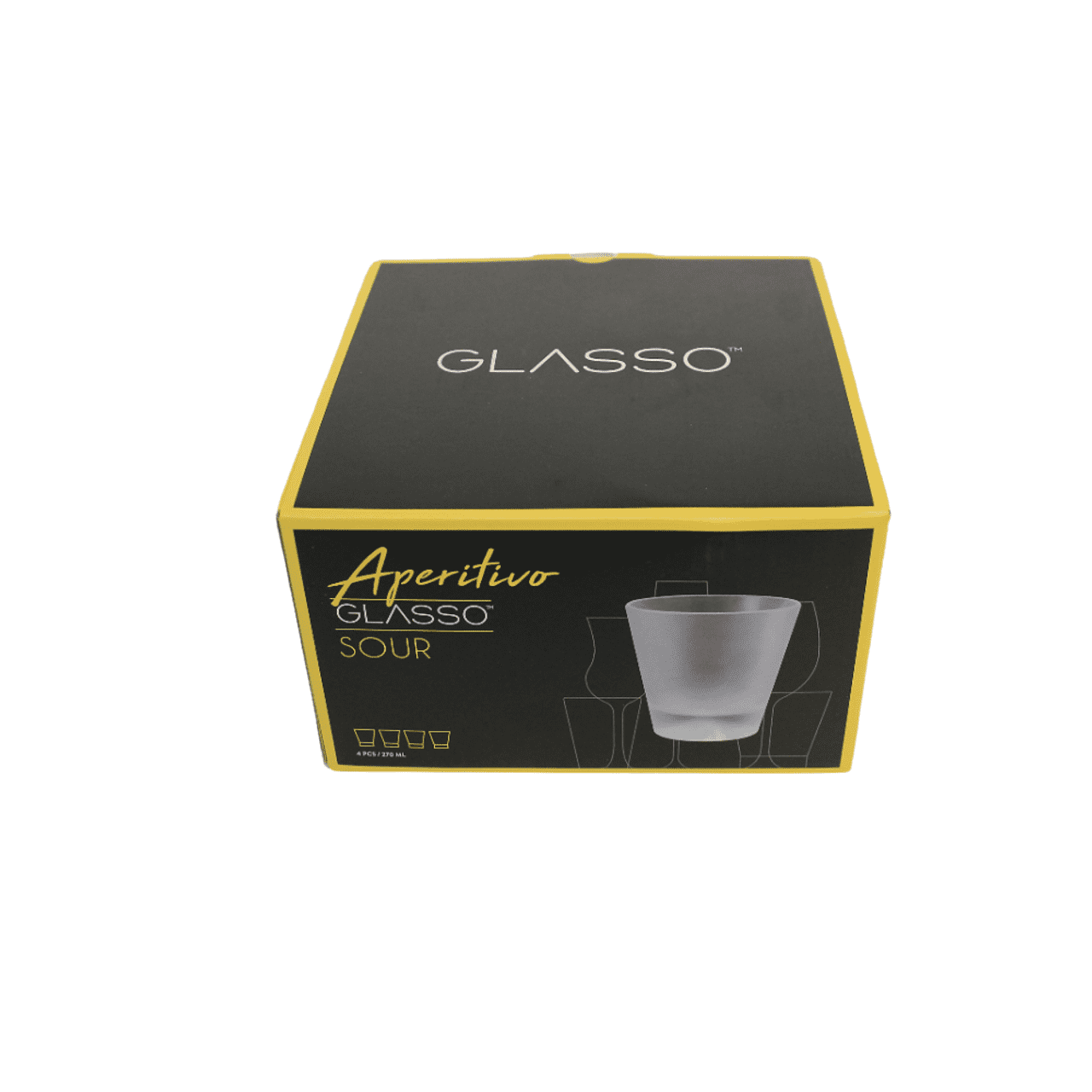 Set 4 Vasos Pisco Sour Glasso