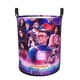 thumbnail image 1 of Henry Danger Cesta de lavandería de gran capacidad redonda con asa, bolsa para ropa sucia plegable, almacenamiento para dormitorio, baño y lavadero 44x35 cm, 1 of 6