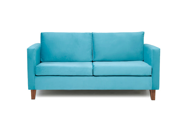 Barra Design - Sofá Mila 3C Felpa Turquesa