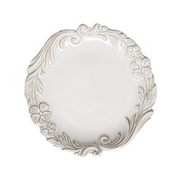 Bothyi - Plato De Postre Vajilla Plato De Cena De Cerámica Para Desayuno Restaurante De Frutas 26,5 Cm X 26,5 Cm X 3 Cm