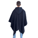 thumbnail image 3 of Poncho de Lana Negro Tratur, 3 of 3