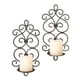 thumbnail image 2 of Juego de 2 apliques de pared Zingz and Thingz Scrollwork, 2 of 3