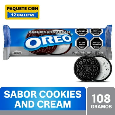 Galleta Chocolate Crema Cookies And Cream 108 G Oreo