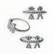 thumbnail image 3 of Anillo plata 925 Circones; talla 8 1/4 USA - talla 19 española, 3 of 3