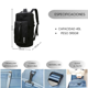 thumbnail image 2 of Bolso De Viaje Impermeable Mochila Multiusos Hombro Gimnasio, 2 of 5