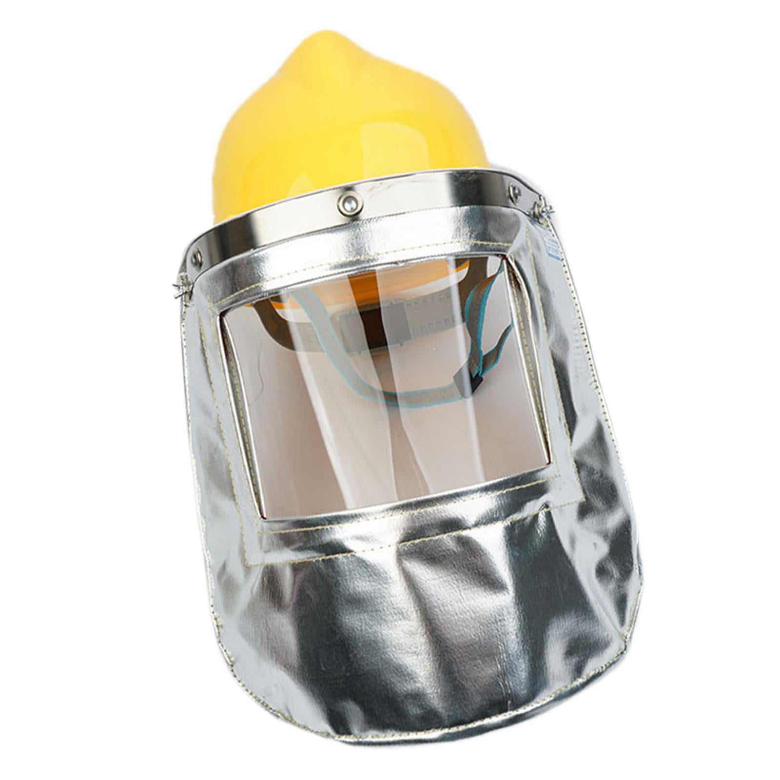 Ioensy - Traje De Protección Térmica Para Trabajos De Limpieza Regalos Traje De Aluminio Ligero Máscara Con Sombrero Seguro