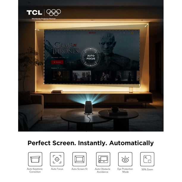 Proyector TCL C1 1080P HDR10 Google TV WiFi Bluetooth | Lider