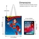 thumbnail image 5 of Superman Bolso de tela con estampado de lienzo para mujer, bolsa de compras reutilizable y estética, con cremallera interior, regalo para mujer,40*40cm., 5 of 6