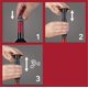 thumbnail image 5 of Bomba para Vino Vacu Vin Roja con Tapón de Vacío, 5 of 7