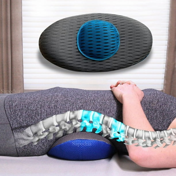 Cojin Almohada Apoyo Lumbar Corrector Postura Viscoelastica Casa