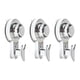 thumbnail image 4 of Ganchos De Succión Ganchos De Ducha Ganchos De Toalla De Cocina Para Hotel Apartamento Hogar Plata, 4 of 5