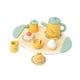 thumbnail image 2 of Juego De Té De Madera Juguetes Playset Casa De Muñecas Accesorios Pastel Juguetes Para Niñas Pequeñas, 2 of 5