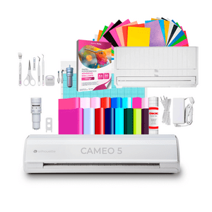 Pack Plotter Silhouette Cameo 5 + Vinilos Adhesivos Y Textiles
