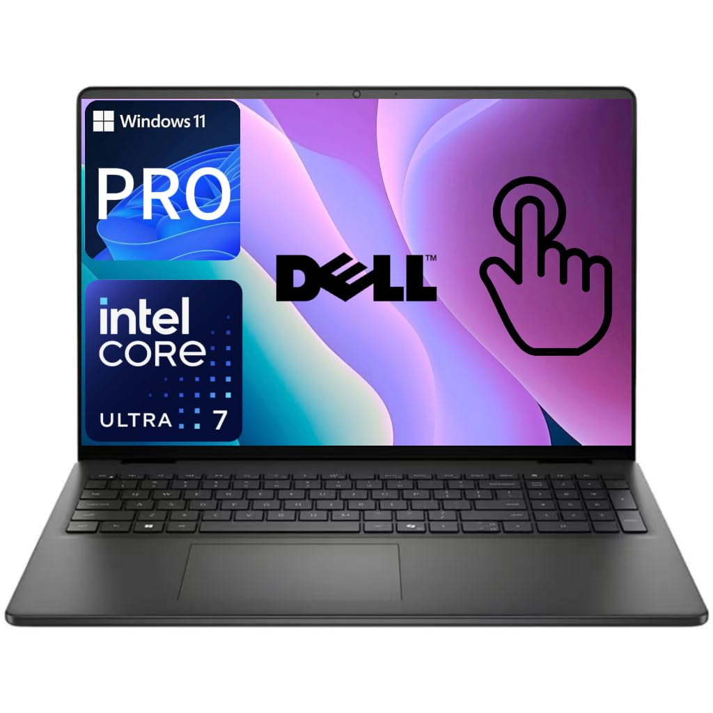 Laptop Dell Inspiron 16 Con Pantalla Táctil, 16 Gb De Ram, 512 Gb, Ssd De 16 Pulgadas