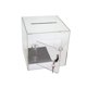 thumbnail image 1 of Caja de donaciones SOURCE ONE, cubo de acrílico con cerradura, 1 of 5