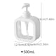 thumbnail image 2 of 2pcs Clear Soap Dispenser Bottles, Press-type Lotion Dispenser, Large Capacity Empty Bottle, Lotion Press Bottle For Shampoo, Laundry Detergent, Shower Gel, Hand Soap, 2 of 4