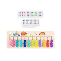 Bothyi - Juguetes De Aprendizaje Montessori, Rompecabezas Deslizante, Juego Familiar Para Niños Pequeños, Regalos De Cumpleaños, 12 Colores