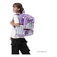 thumbnail image 2 of Mochila Escolar Totto Para Niña Friends Party Mediano Morado, 2 of 6