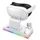 thumbnail image 1 of Base De Carga VR AARONMEI Meta Quest 3 Tipo-C 5V Blanco, 1 of 3