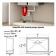 thumbnail image 3 of Fregadero de cocina Farmhouse VEVOR, 84 cm, acero inoxidable 304, con Acc, 3 of 3