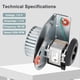 thumbnail image 2 of Kit de motor de ventilador inductor Horno Criditpid HC21ZE117-B, 2 of 3