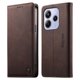 thumbnail image 1 of Funda Billetera de Cuero para [Xiaomi Redmi Note 14 4G], Bloqueo RFID, Tarjetas y Soporte Café, 1 of 5